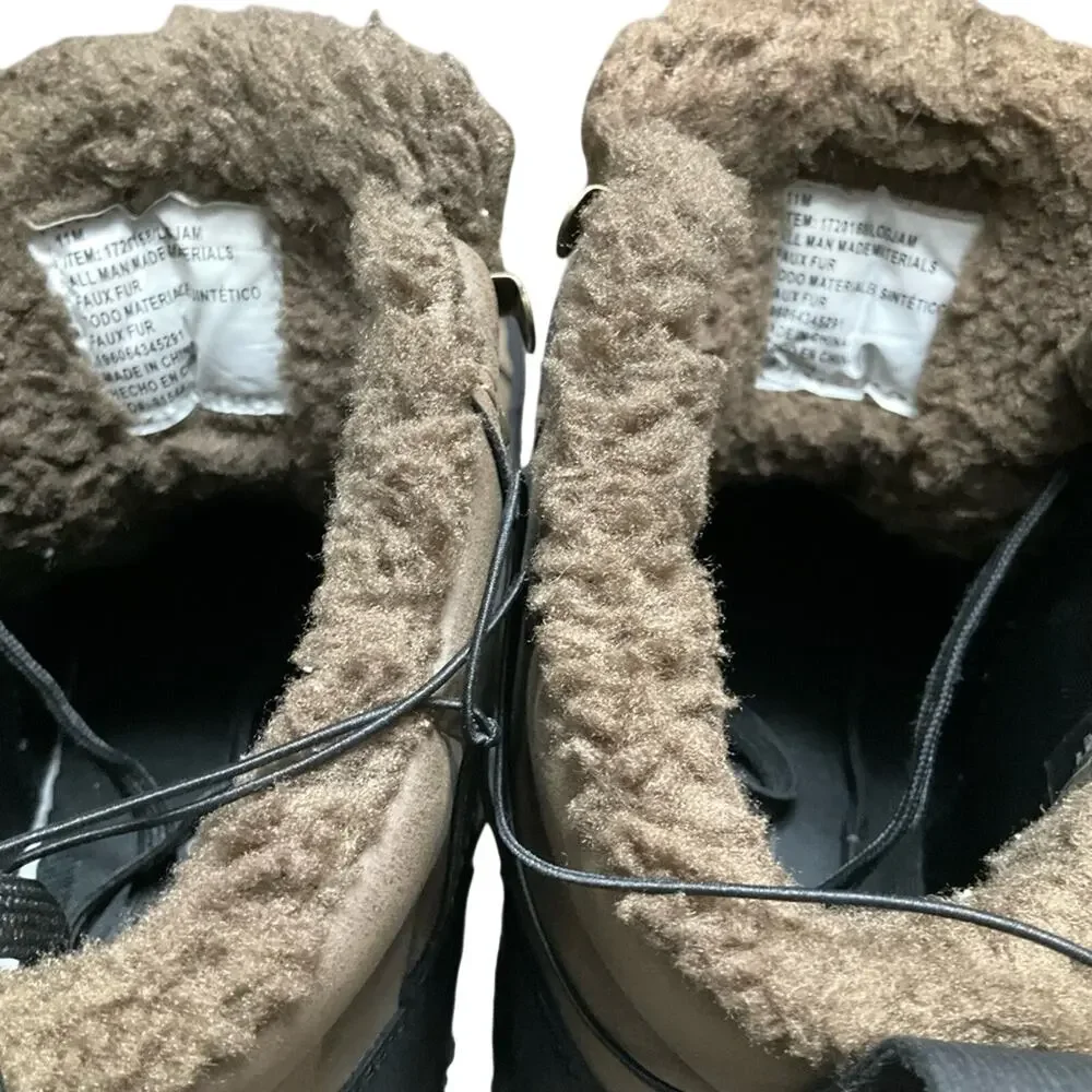 Weatherproof Men's Logjam Memory Foam Sneaker Boots Brown Size 11 NIB NEW
